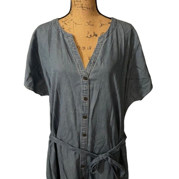 Terra & Sky Dolman Sleeve Dress - Picture 3 of 7